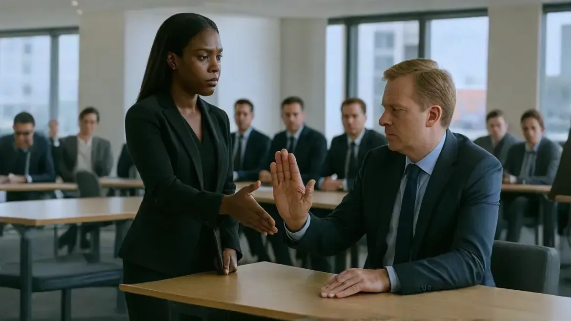 Billionaire Said “I Don’t Shake Hands with Staff”! Moments Later, the Black Woman Pulled $2B Backing…