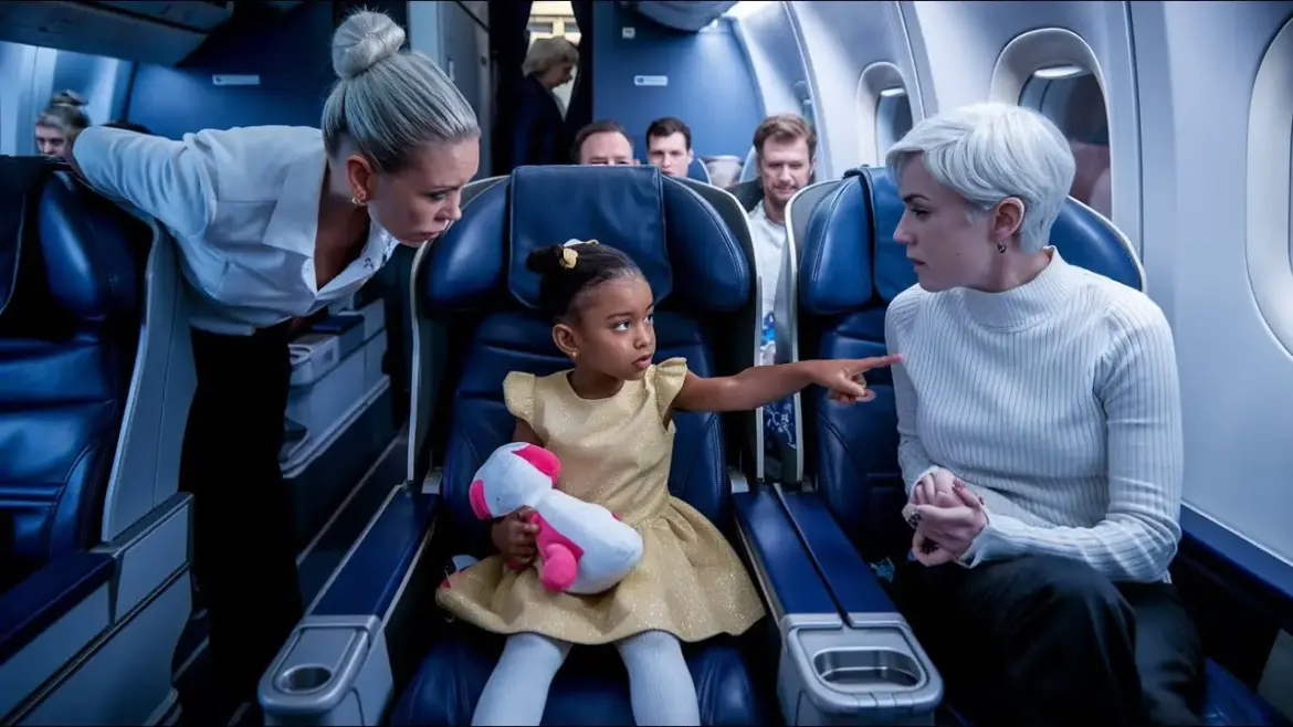 Black Child Told to Switch Seats — Flight Crew Freezes When They Hear Her Last Name