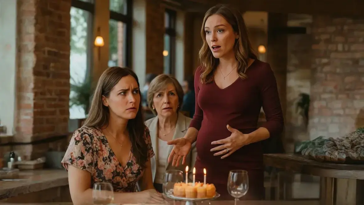 My Sister Revealed Her Pregnancy With My Husband at My Birthday Dinner — Then I Dropped a Stunning Truth…